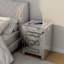 40cm W Manufactured Wood Bedside Table