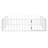 Full Size Metal Floor Bed Frame for Kids with Fence & Door, Durable Sturdy Bed, Easy Assembly, White-118614489-118614486