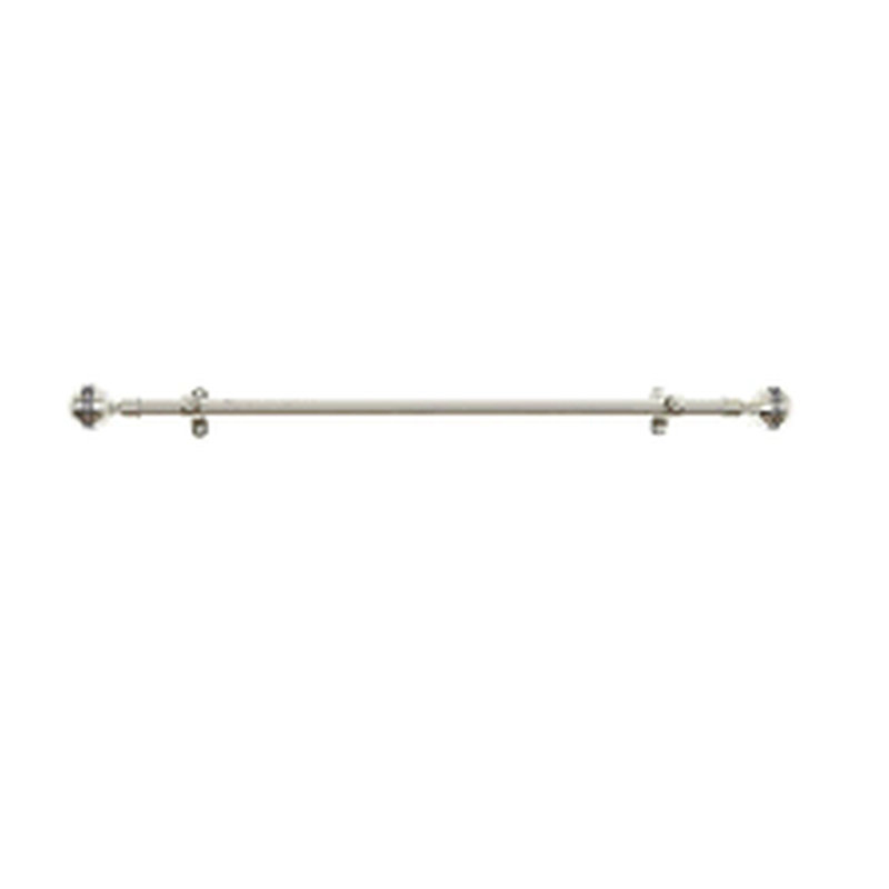 Tringle à rideaux simple métallique 1 po, 48" - 86"