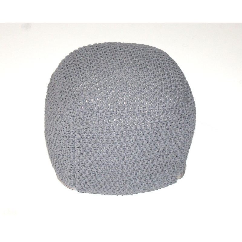 Modern Style Ottoman, Light Gray