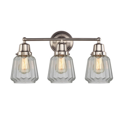 Éclairage pour salle de bain 3 lumières Caggiano