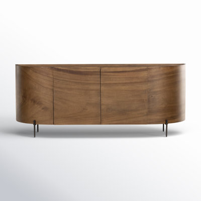 Dullingham 77" Wide Guanacaste Wood Sideboard by AllModern