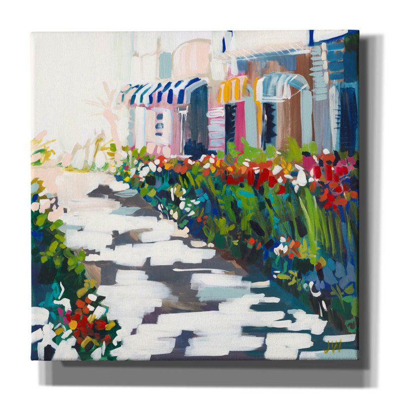 "Auvents de rue" par Jenny Westenhofer, H 12 po x l 12 po x P 0,75 po