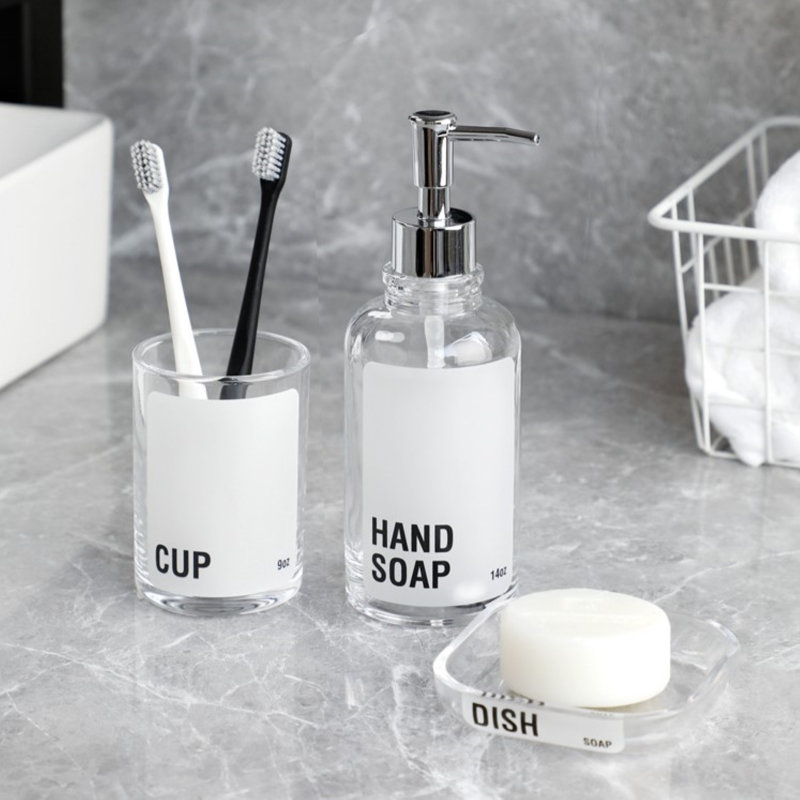 Ensemble d'accessoires de salle de bain