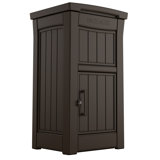 Keter Secure Outdoor Package Delivery Lockable Box For Porch Or Office Curbside with Secure Large Storage Compartment
