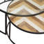Orkney Glass Top Nesting Coffee Table