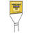 H Frame Real Estate Yard Sign Post