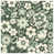 Vert moyen / beige clair