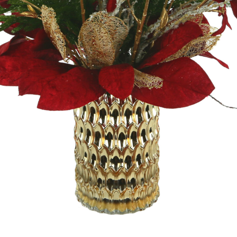 Holiday Arrangement With Flowering Dogwood