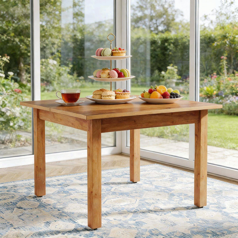 Nordic Style Square Dining Table - Mid-Sized Coffee Table