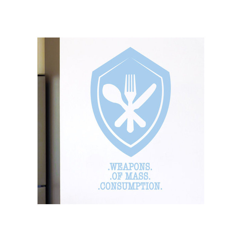 Wall Decal, Medium, Blue