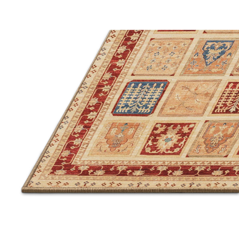 Abstract Indoor Rug, Rectangle 4' x 6'