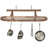Handcrafted French Oval Ceiling Pot Rack-9833845-9833851