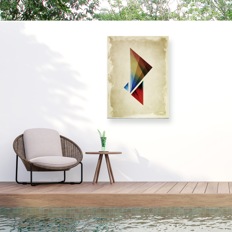 Toile Barrett Biggers Triangularity, H 14 po x l 19 po