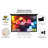 VMAX2 Series White 170" diag. 1:1 Electric Wall/Ceiling Mounted Projector Screen