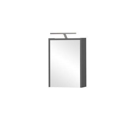 Lankton mm Wide mm H Surface Framed Mirrored Cabinet with Mirror and 2 Adjustable Shelves
