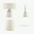 16" Ceramic Table Lamp Cream See Below