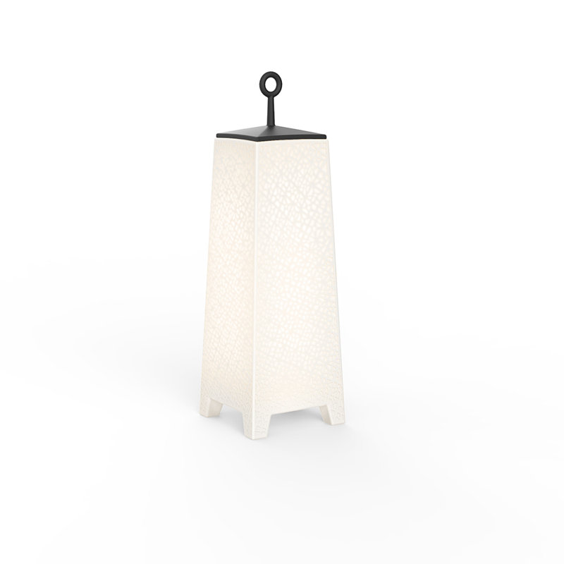 Lampe sur pied d'extérieur à DEL Noma, H 40,5 po x l 12,75 po x P 12,75 po, Non, Brancher