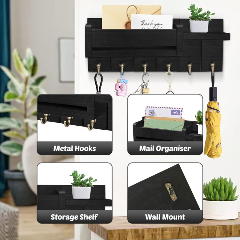 Wood Wall Organizer