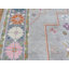 Tapis unique gris de 9 pi x 11 pi 11 po