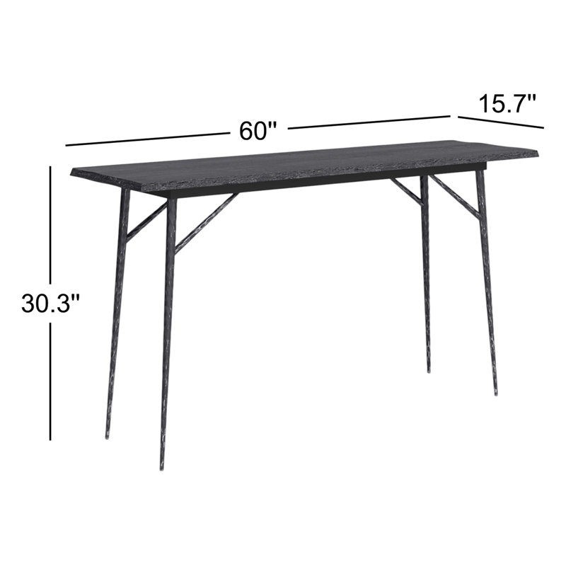 Kaduna 60'' W Stone Console Table