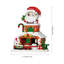 924-Piece Christmas-Themed Building Block Set with Lights