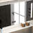 Modern simple white bathroom cabinet