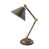 Dark Grey/Aged brass