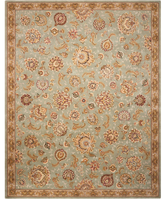 Carlee Wool Floral Indoor Rug