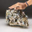 Barite véritable avec grappe de calcite