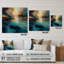 Osburn - paysages abstraits décoratifs muraux en acrylique-101499946