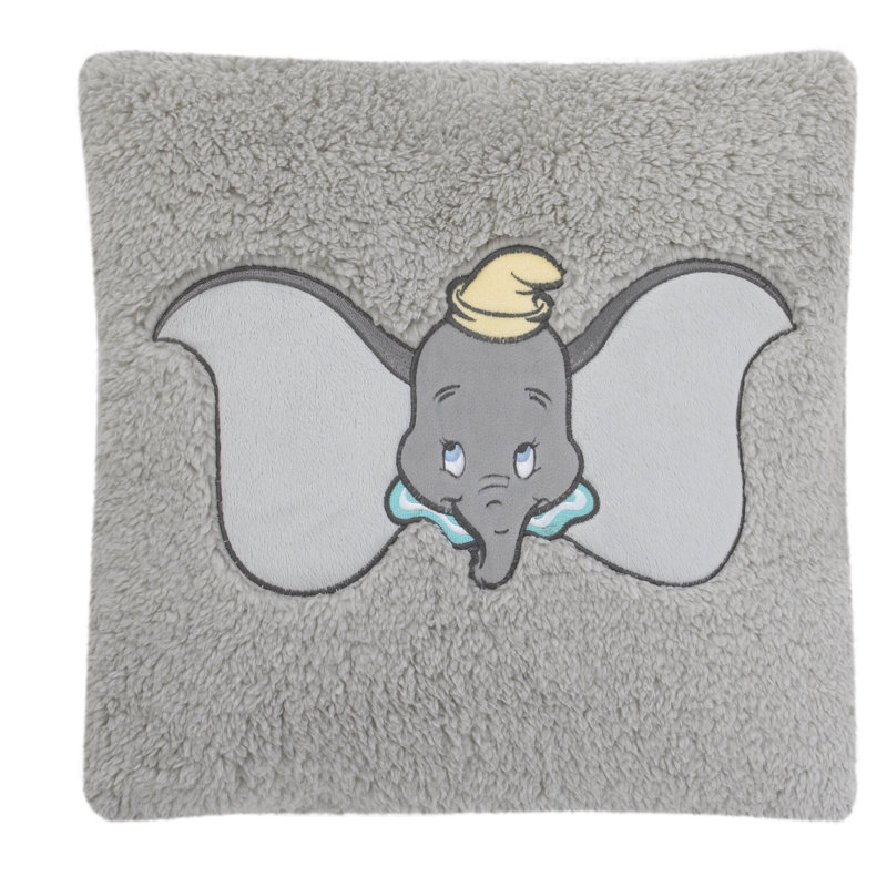 Appliqued Reversible Throw Pillow