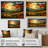 " Countryside Geometric Plains I " Mixed Media Print-533117633-533117644