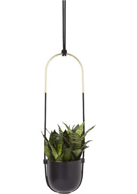 Blumenampel aus Keramik