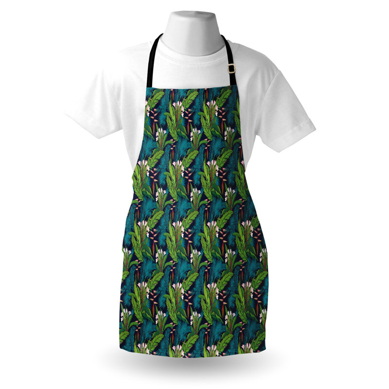 Floral Bib Apron