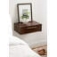 Geoffry Mango Solid Wood Floating Wall Shelf with Drawers-1409214028
