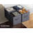 13" Large Foldable Storage Cubes with Handles 1 Piece, Gray-1986152537