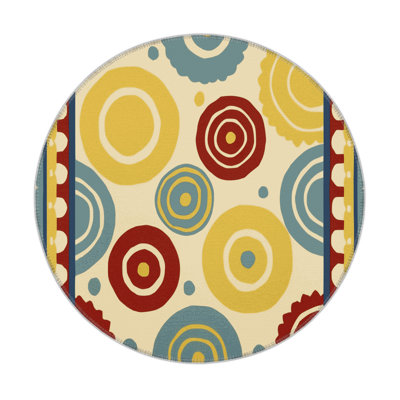 Flashy Curve Indoor And Outdoor Area Rug