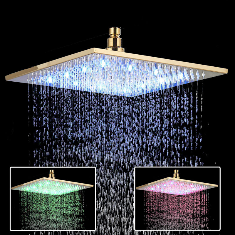Pomme de douche carrée 16 po