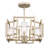 Newlin Glass Semi Flush Mount-122144943
