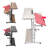 Kokaras Adjustable Metal Base Standing Desk-301299940