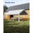 10x20 ft Portable Garage, Car Port with 200 g PE Tarp Cover, with Front & Rear Roll-Up Doors and 4 Windows-126489493