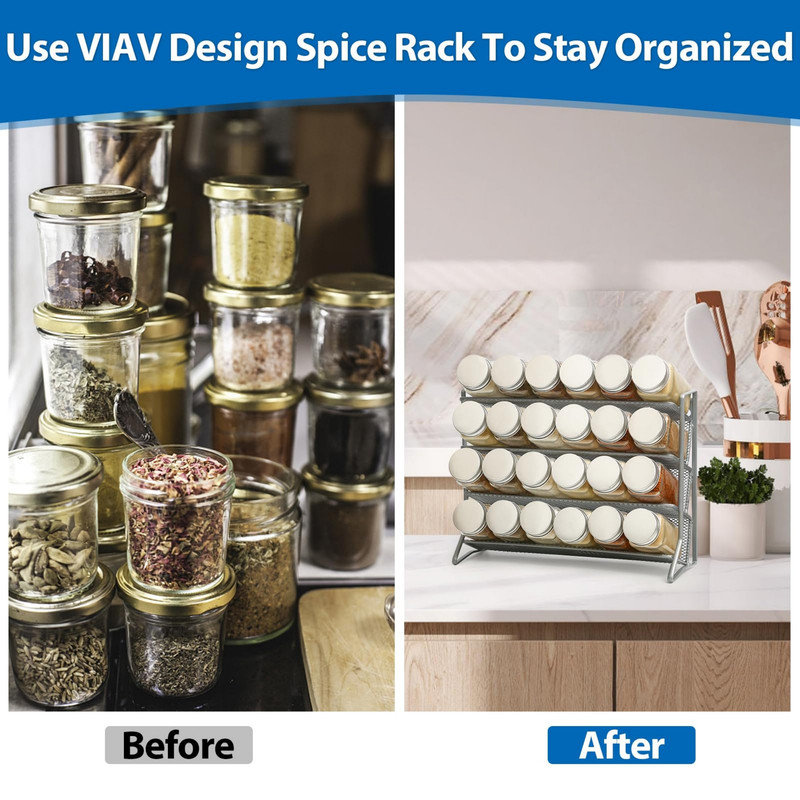 Freestanding Spice Rack