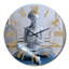 Horloge murale Futuristic Cyber Yoga-93393684