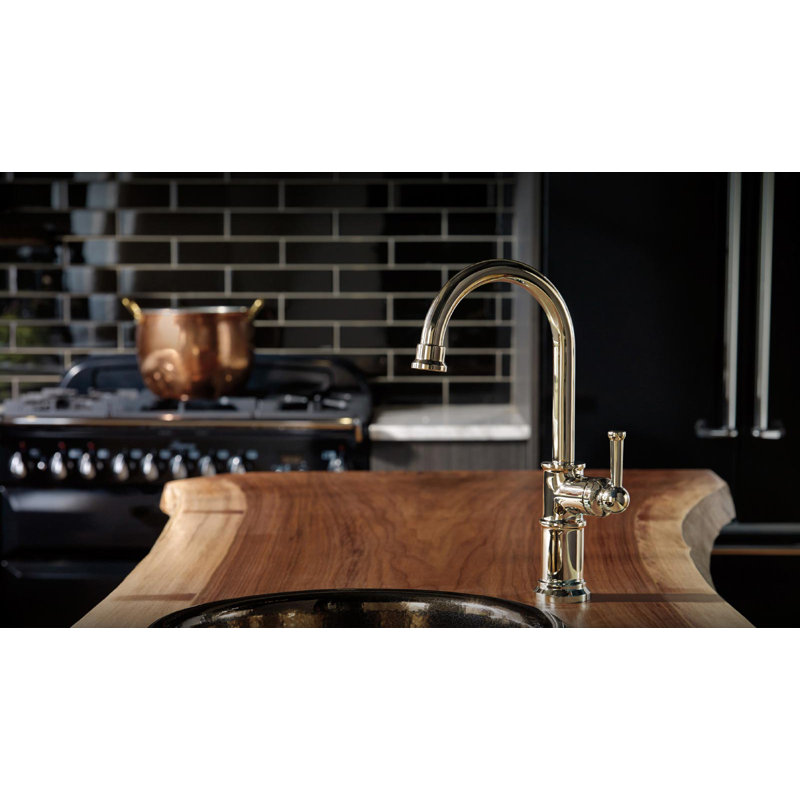 Artesso Single Handle Bar Faucet, Stainless