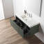 Meuble-lavabo mural de 48 po avec lavabo simple en acrylique et 2 armoires latérales Bejhorn-1279511574