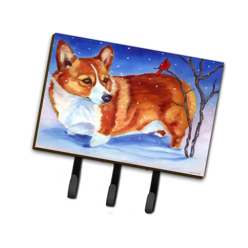 Porte-clés mural Corgi