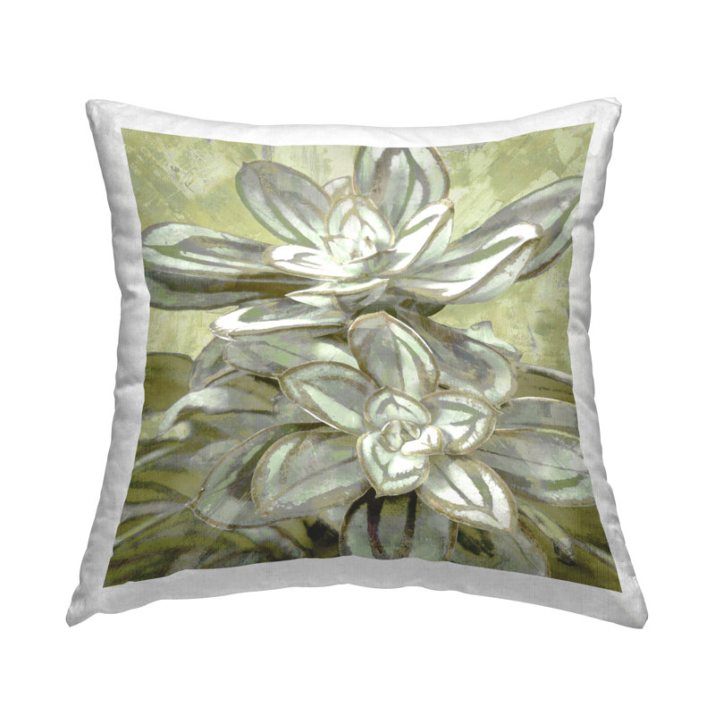 Floral Throw Pillow