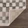 Jasha Checkered Beige/Brown Area Rug