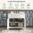 Wilce Freestanding Single Sink Bathroom Vanity With Engineered Stone Countertop-1580455953